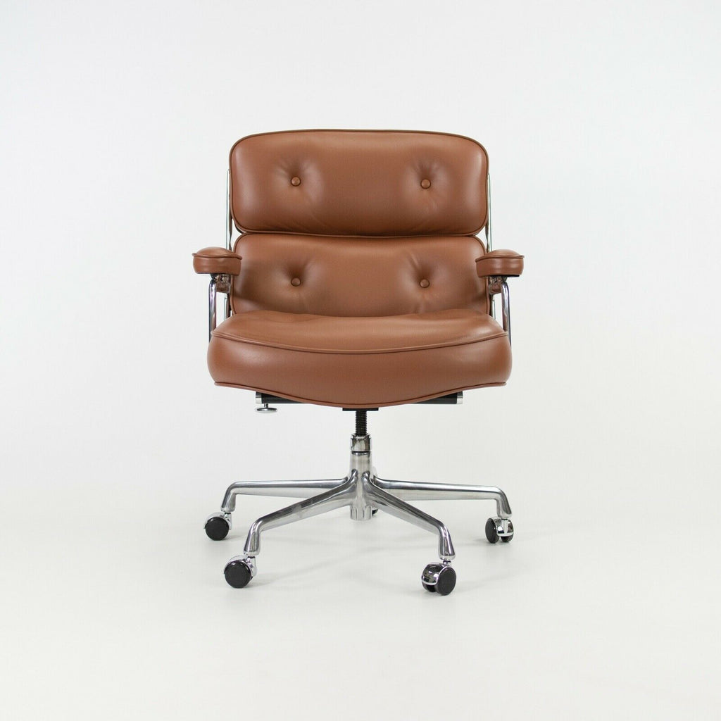 SOLD 2021 Herman Miller Eames Time Life Executive Desk Chair Cobblestone MCL Leather