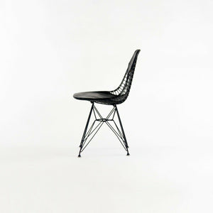 1957 Set of 6 Eames DKR-2 Wire Dining Chairs with Eiffel Tower Bases & Bikini Pads