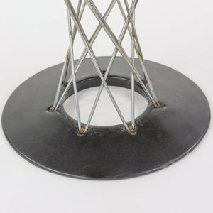 SOLD 1960s Isamu Noguchi for Knoll Associates Cyclone Dining Table White Laminate 48"