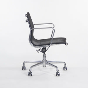 SOLD 2009 Herman Miller Eames Aluminum Group Executive Low-Back Black Mesh Desk Chair