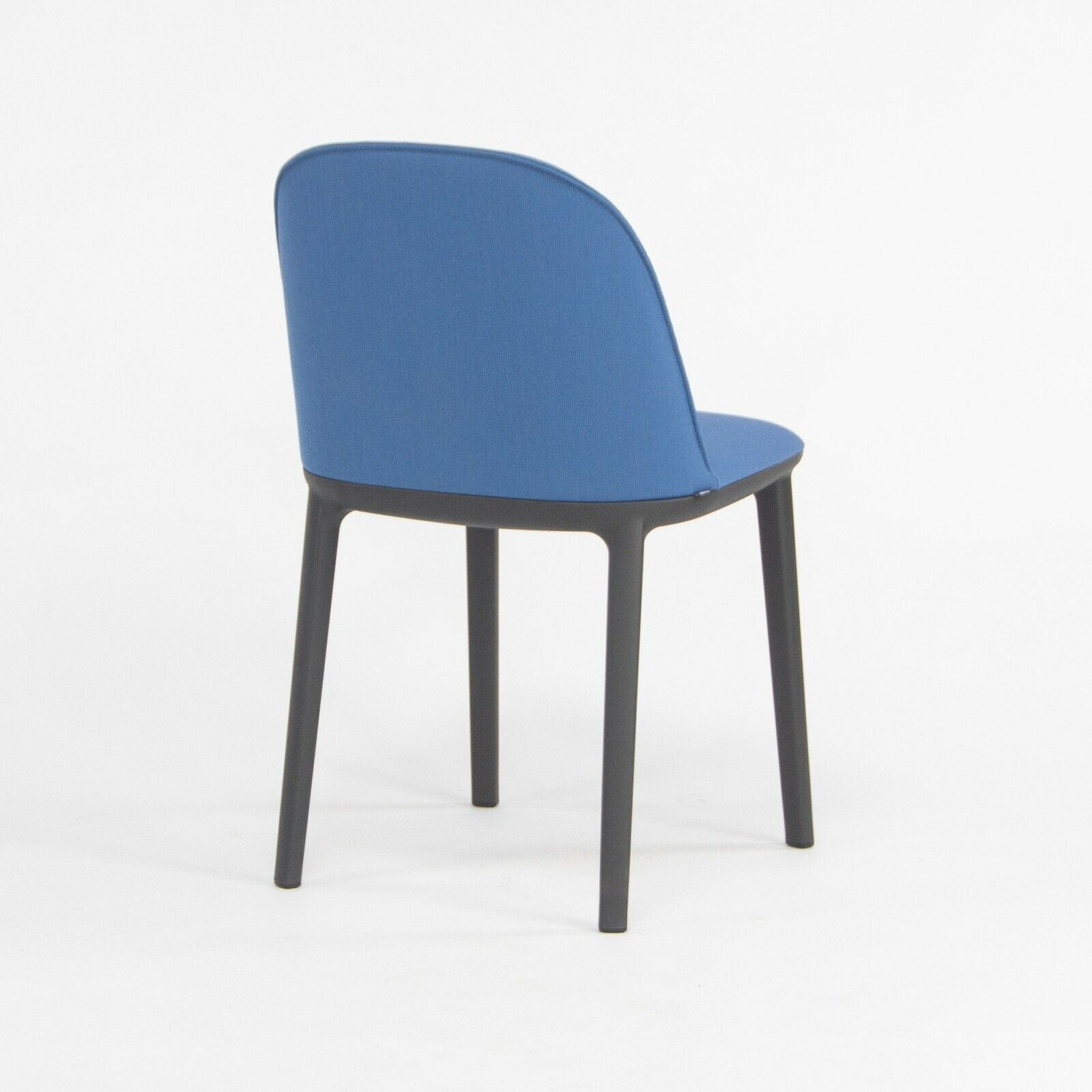 2019 Vitra Softshell Side Chair w/ Light Blue Fabric by Ronan & Erwan Bouroullec