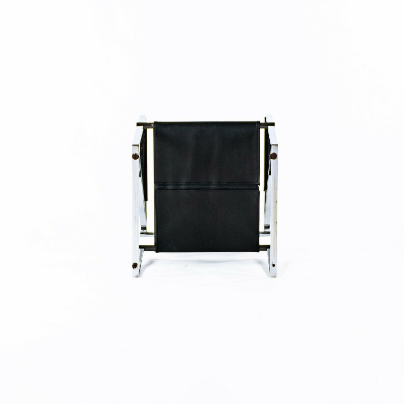 SOLD 1982 Rare Mario Botta Chrome Postmodern Seconda Chair for Alias Furniture of Italy