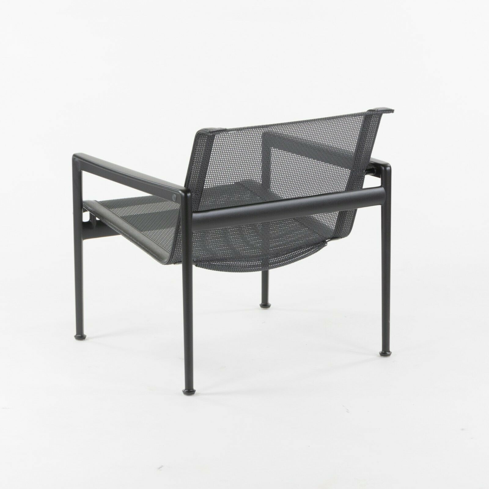 SOLD Richard Schultz Design for Knoll 1966 Series Lounge Arm Chair in Black 4x Avail