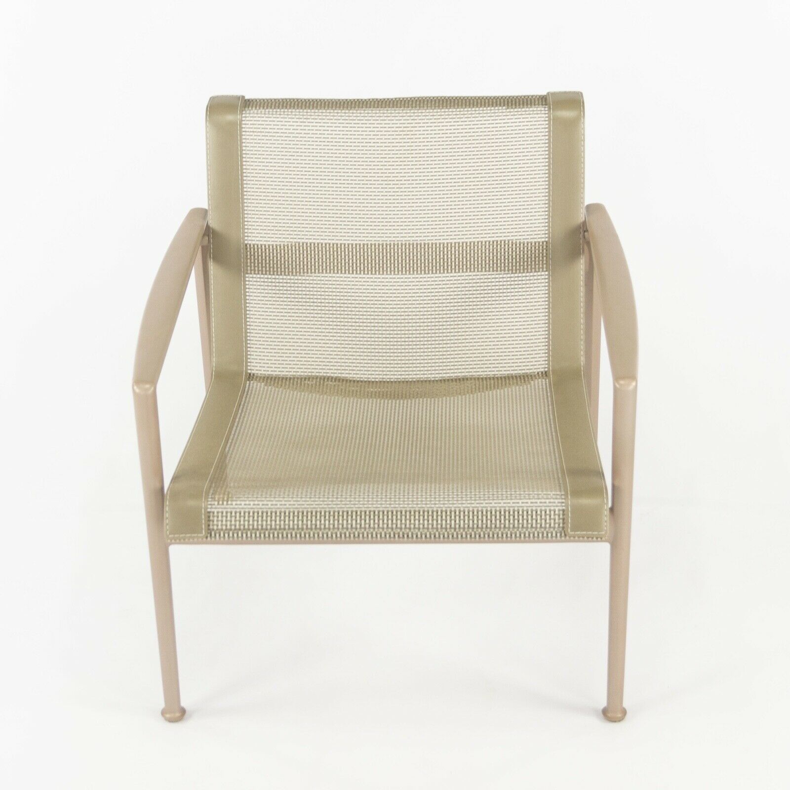 2020 Knoll Richard Schultz 1966 Series Outdoor Lounge Chair with Arms and Beige Frame