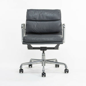 SOLD 1999 Dark Gray Herman Miller Eames Soft Pad Aluminum Group Management Desk Chair
