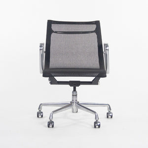 SOLD 2009 Herman Miller Eames Aluminum Group Executive Low-Back Black Mesh Desk Chair