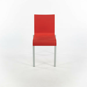 2010s Vitra .03 Stacking Chairs by Maarten Van Severen in Red