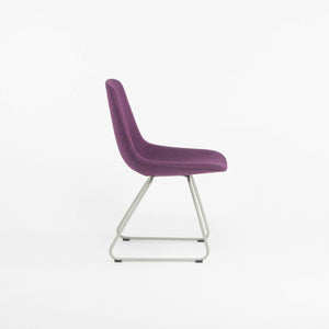 SOLD Set of 6 Erik Jorgensen EJ 2 Eyes Chair by Foersom + Hiort-Lorenzen in Purple