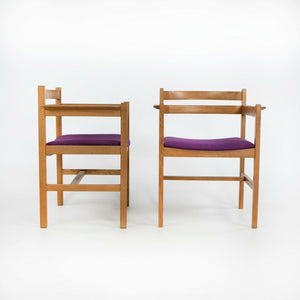 1975 Borge Mogensen "Asserbo" Dining chairs for CI Designs In Oak Set of 4