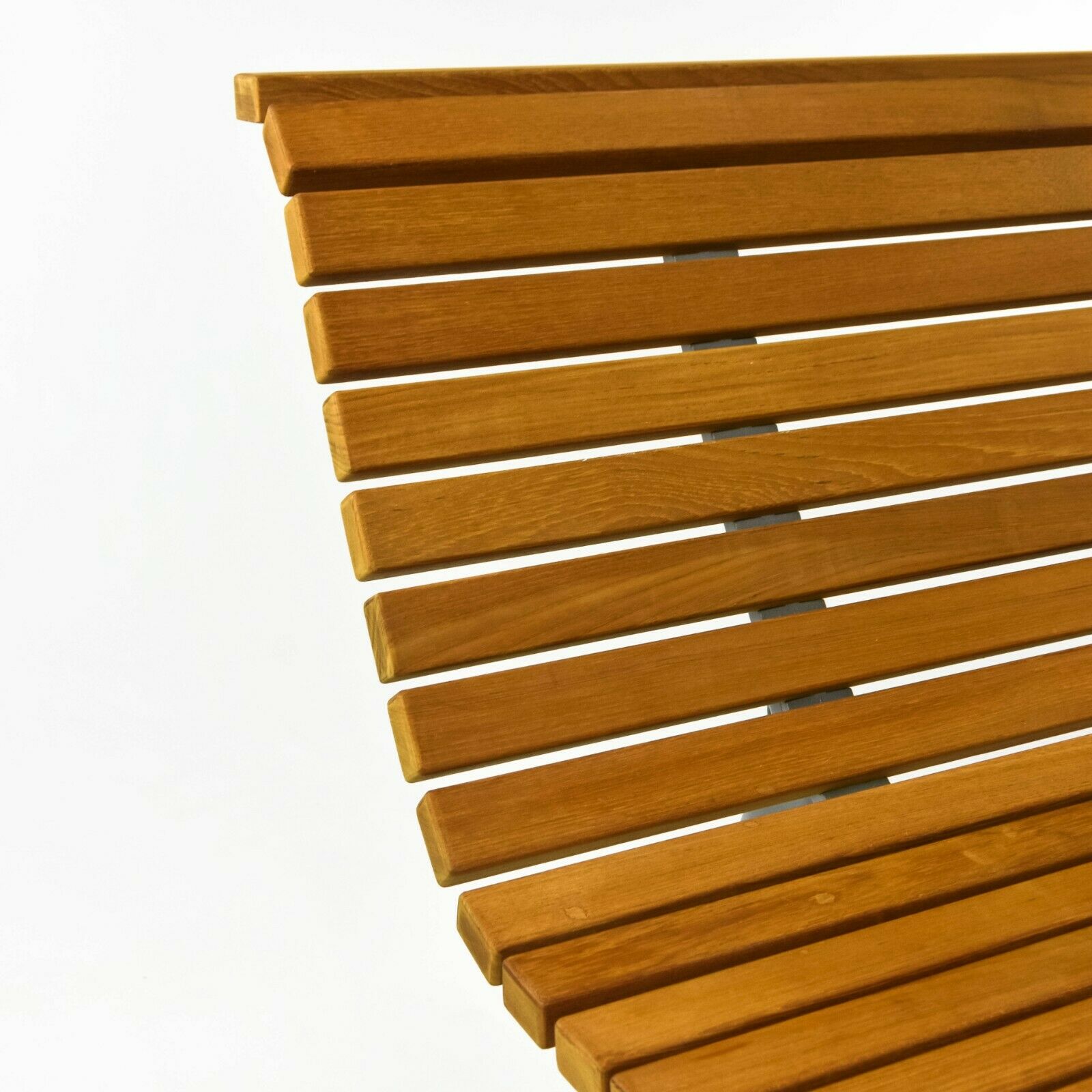 2010s Alias Teak Outdoor Three Seat Bench / Settee in Cast Aluminum by Alberto Meda