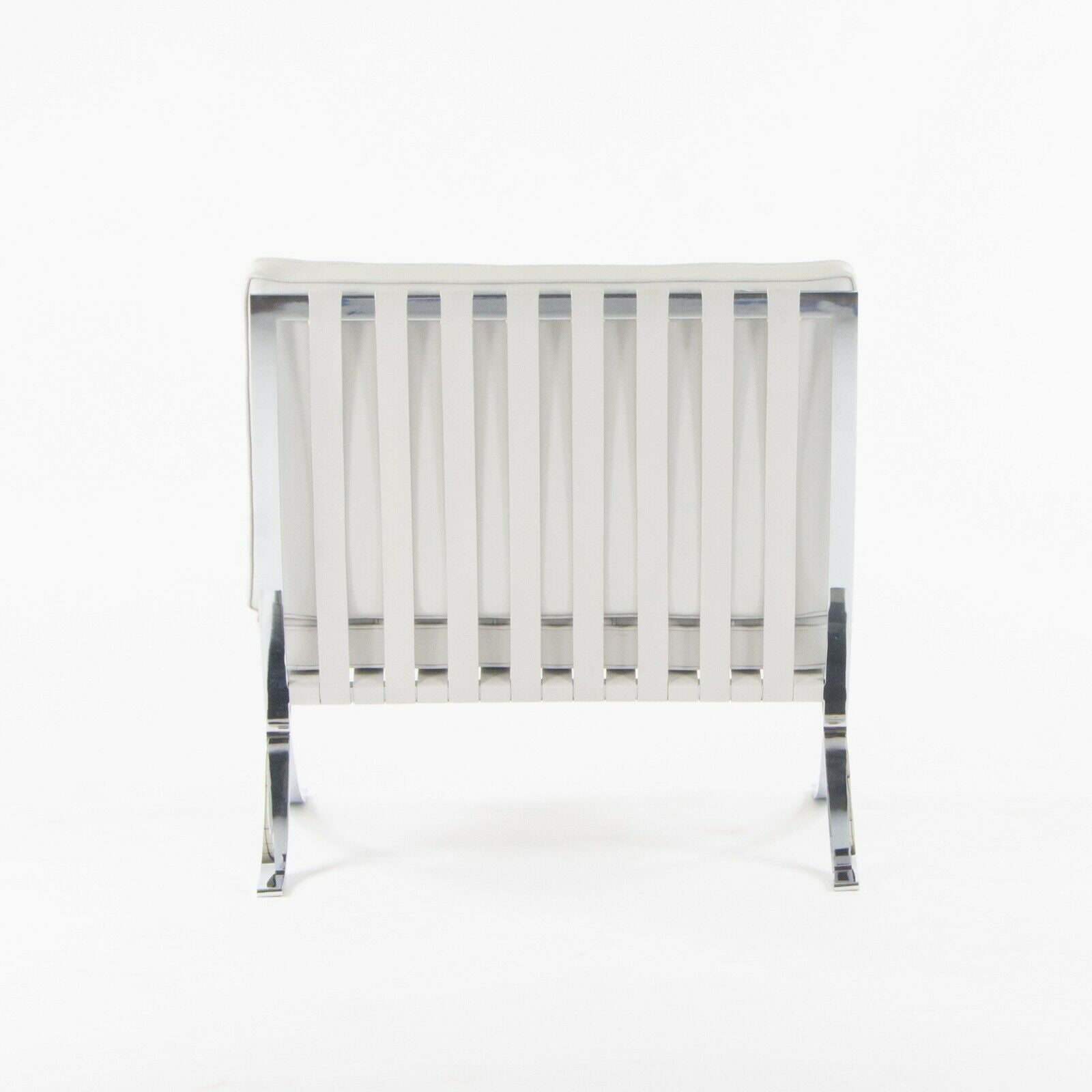 SOLD 2021 Mies van der Rohe Knoll Barcelona Chair in Acqua Puget Sound $8296 MSRP