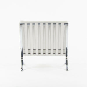 SOLD 2021 Mies van der Rohe Knoll Barcelona Chair in Acqua Puget Sound $8296 MSRP