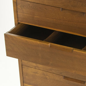 SOLD 1993 Mira Nakashima George Nakashima Studio Tall Highboy Dresser 7 Drawer Chest