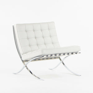 SOLD 2021 Mies van der Rohe Knoll Barcelona Chair in Acqua Puget Sound $8296 MSRP
