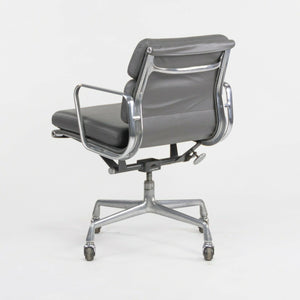 SOLD Herman Miller Eames Soft Pad Aluminum Group Management Desk Chair Gray Leather