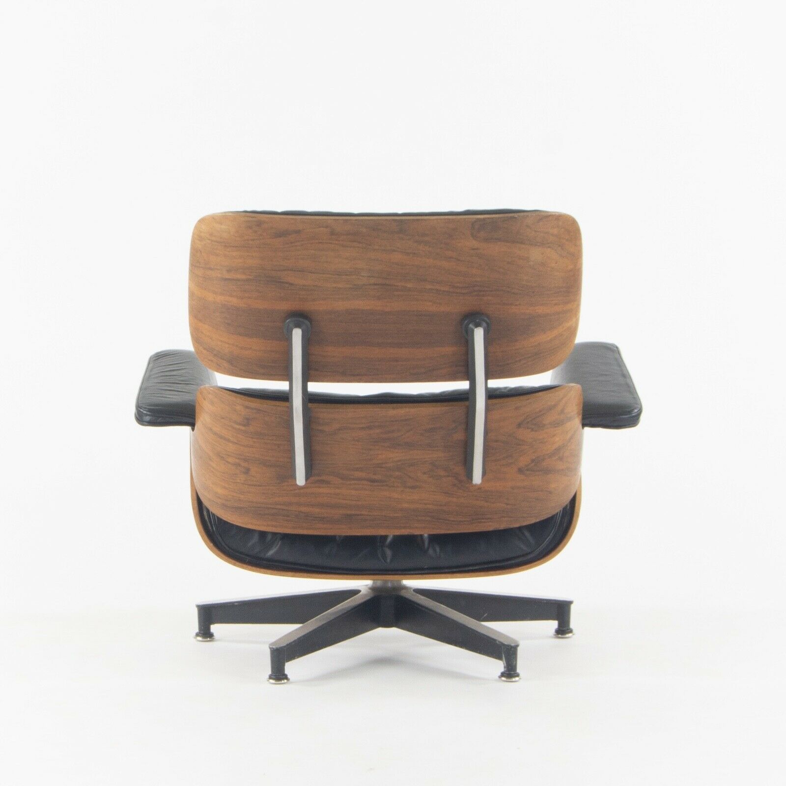 SOLD 1956 Holy Grail Herman Miller Eames Lounge Chair and Swivel Ottoman Boot Glides