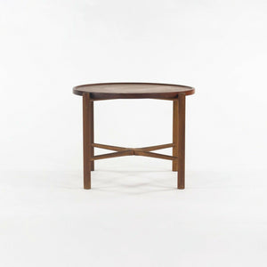 1960 PP35 Hans Wegner for Andreas Tuck Folding Teak & Oak Side Table 2 Available