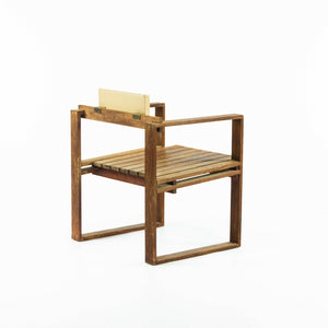 SOLD 1975 Bodil Kjaer Teak Slat Seat Dining / Side Chair by CI Designs of Boston