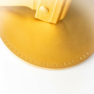 SOLD 2006 Philippe Starck Design for Flos AK47 Table Lamp in Matte 18k Gold Plate