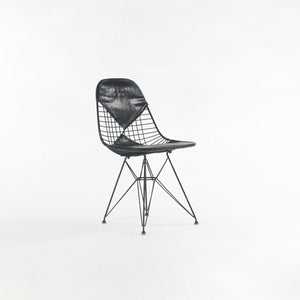 1957 Set of 6 Eames DKR-2 Wire Dining Chairs with Eiffel Tower Bases & Bikini Pads