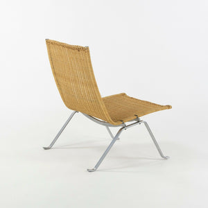 Poul Kjaerholm for E Kold Christensen Denmark PK22 Lounge Chair Original Wicker