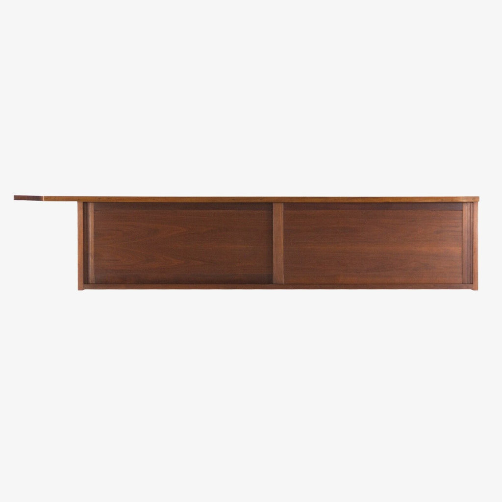 SOLD 1959 George Nakashima Studio Free Edge Walnut Hanging Wall Cabinet w/ Provenance