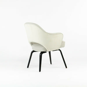 SOLD 2021 Eero Saarinen for Knoll Executive Armchair in Custom Leather with Wood Legs 7x Available