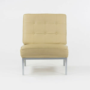 SOLD 1960s Florence Knoll Associates Armless 2551 Lounge Chair with Park Avenue Label
