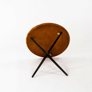 SOLD 1951 Hans Bellman Small Tripod Table for Knoll Associates No 103 with 24 in Top
