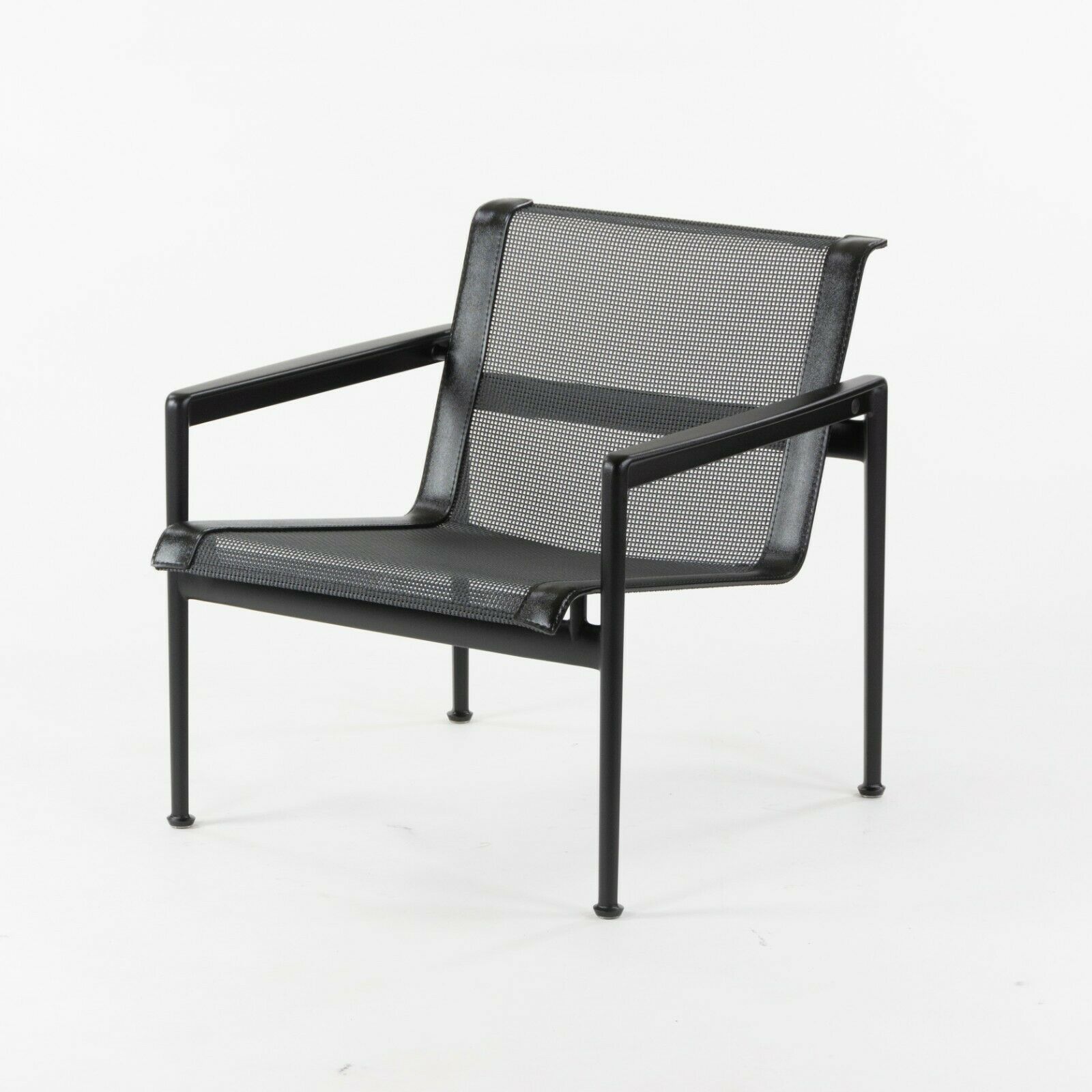 SOLD Richard Schultz Design for Knoll 1966 Series Lounge Arm Chair in Black 4x Avail