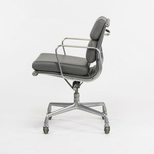 SOLD Herman Miller Eames Soft Pad Aluminum Group Management Desk Chair Gray Leather