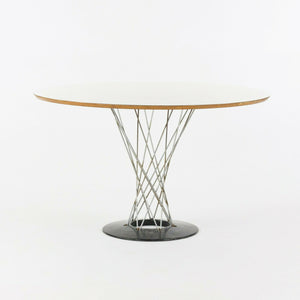 SOLD 1960s Isamu Noguchi for Knoll Associates Cyclone Dining Table White Laminate 48"