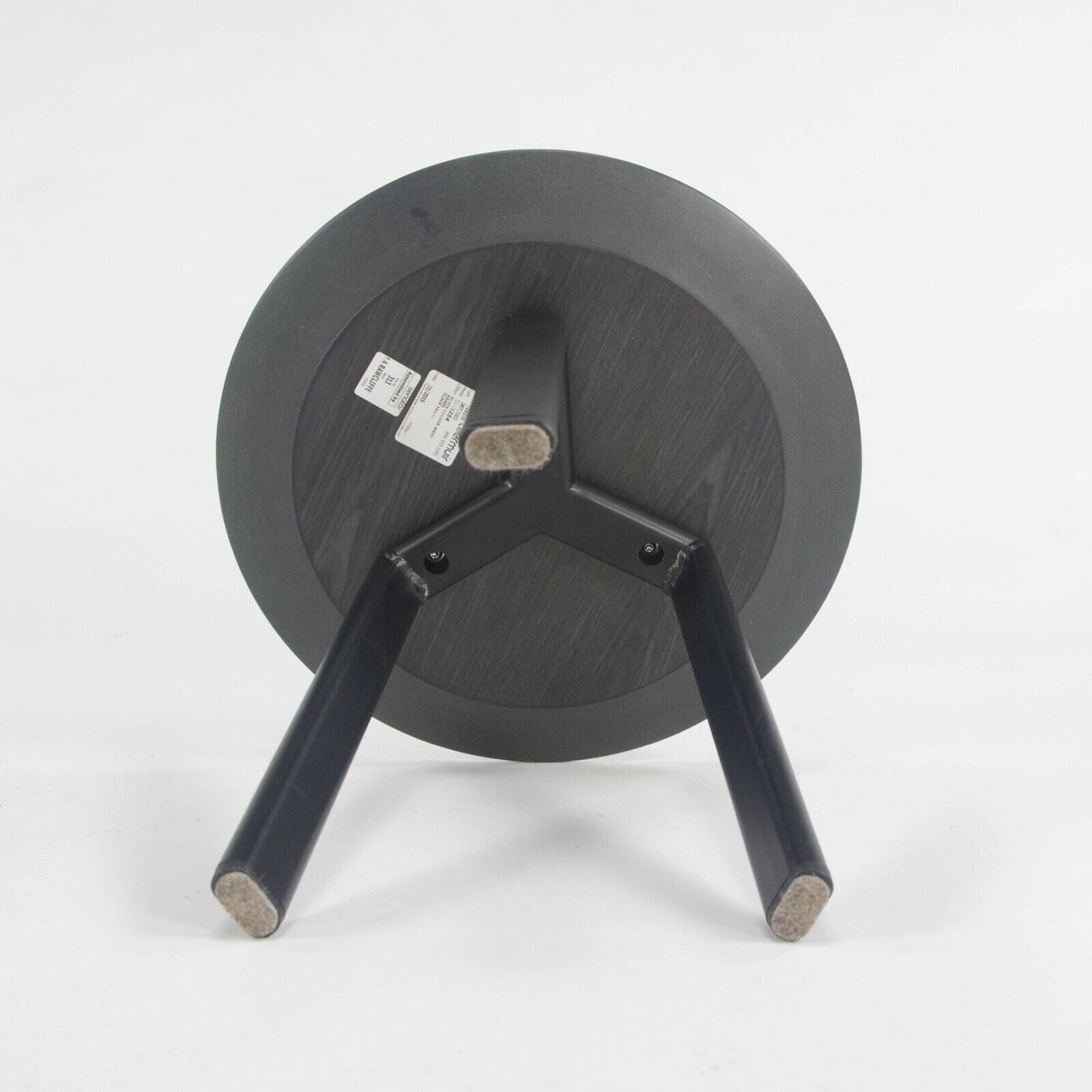 SOLD Pair of 2015 Allermuir Sunda 2 Black Side / End Tables by Allermuir Design