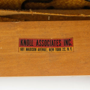 SOLD 1946 Jens Risom for Knoll Associates 652U Easy Lounge Armchair w Original Label