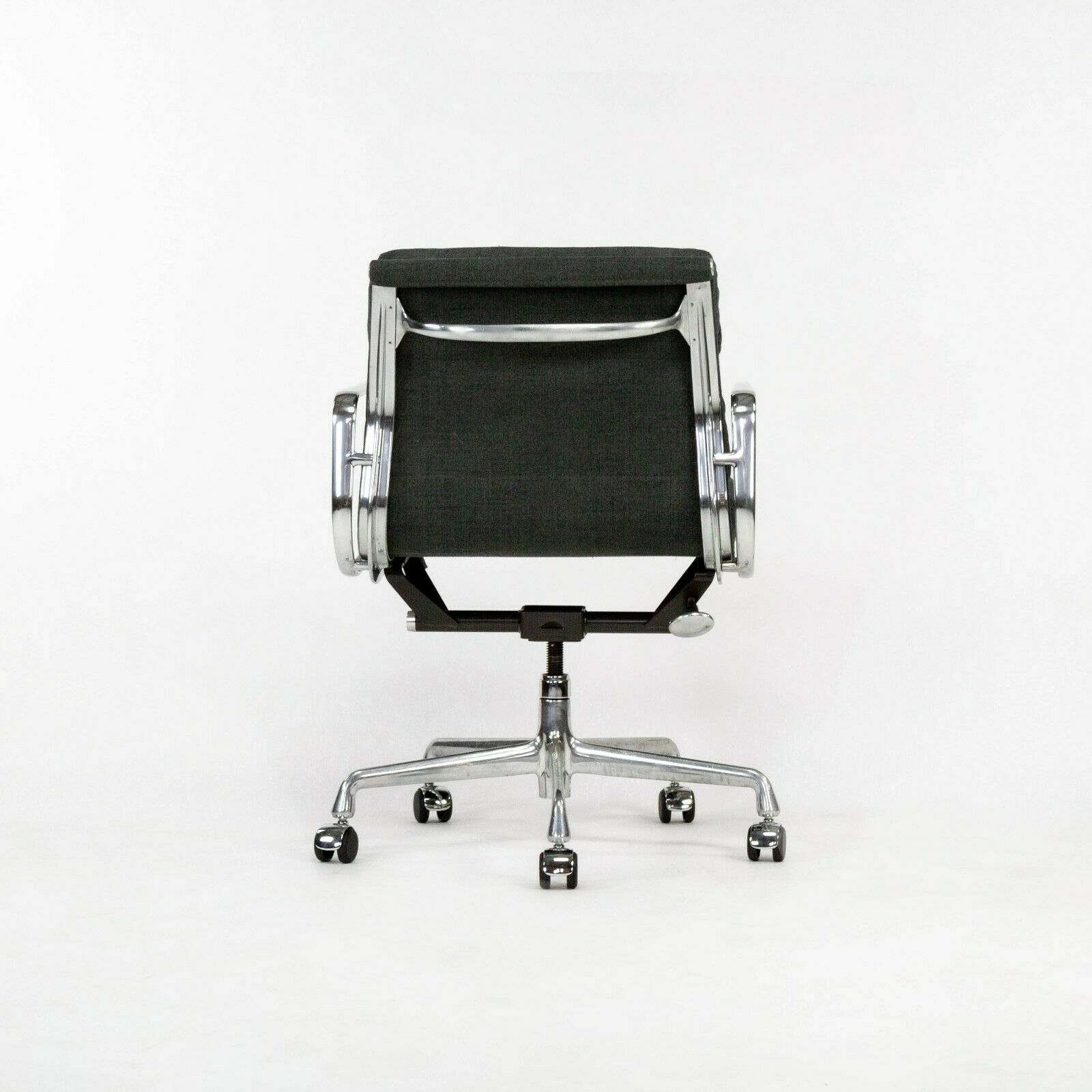 SOLD 2010s Herman Miller Eames Aluminum Group Soft Pad Management Desk Chair w Fabric