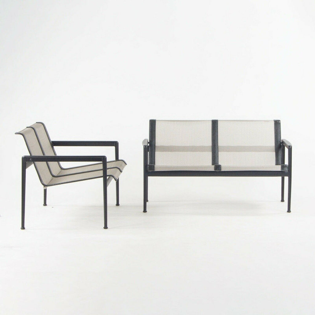 2021 Richard Schultz 1966 Two Seat Outdoor Lounge Chairs / Loveseat for Knoll 2x Available