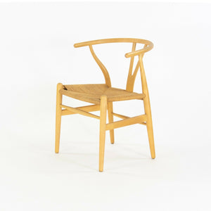 SOLD Hans Wegner Carl Hansen Denmark Vintage Wishbone Dining Chair Beech Set of Four