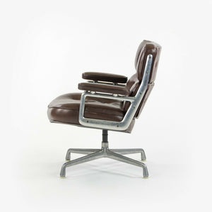 SOLD 1970s Herman Miller Charles Ray Eames Time Life Chair Brown Leather Desk Chair