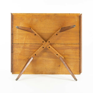 SOLD 1947 George Nakashima for Knoll Associates N10 Coffee Table in Birch and Walnut