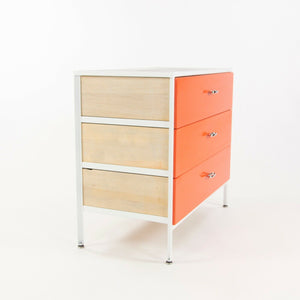 SOLD 1950s George Nelson for Herman Miller Steel Frame Case Series Orange Dresser