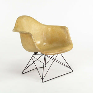 SOLD 1954 Herman Miller Eames Fiberglass LAR Arm Shell Lounge Chair Cats Cradle Base