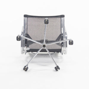 SOLD 2009 Herman Miller Eames Aluminum Group Executive Low-Back Black Mesh Desk Chair