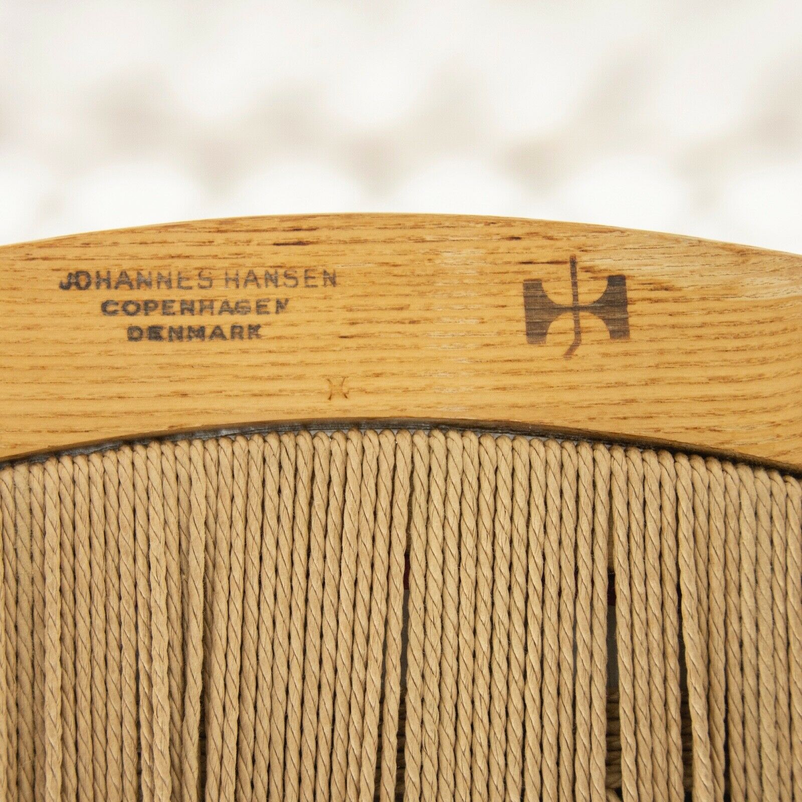 SOLD 1960s Hans Wegner Peacock Chair for Johannes Hansen of Denmark Ash & Teak Knoll