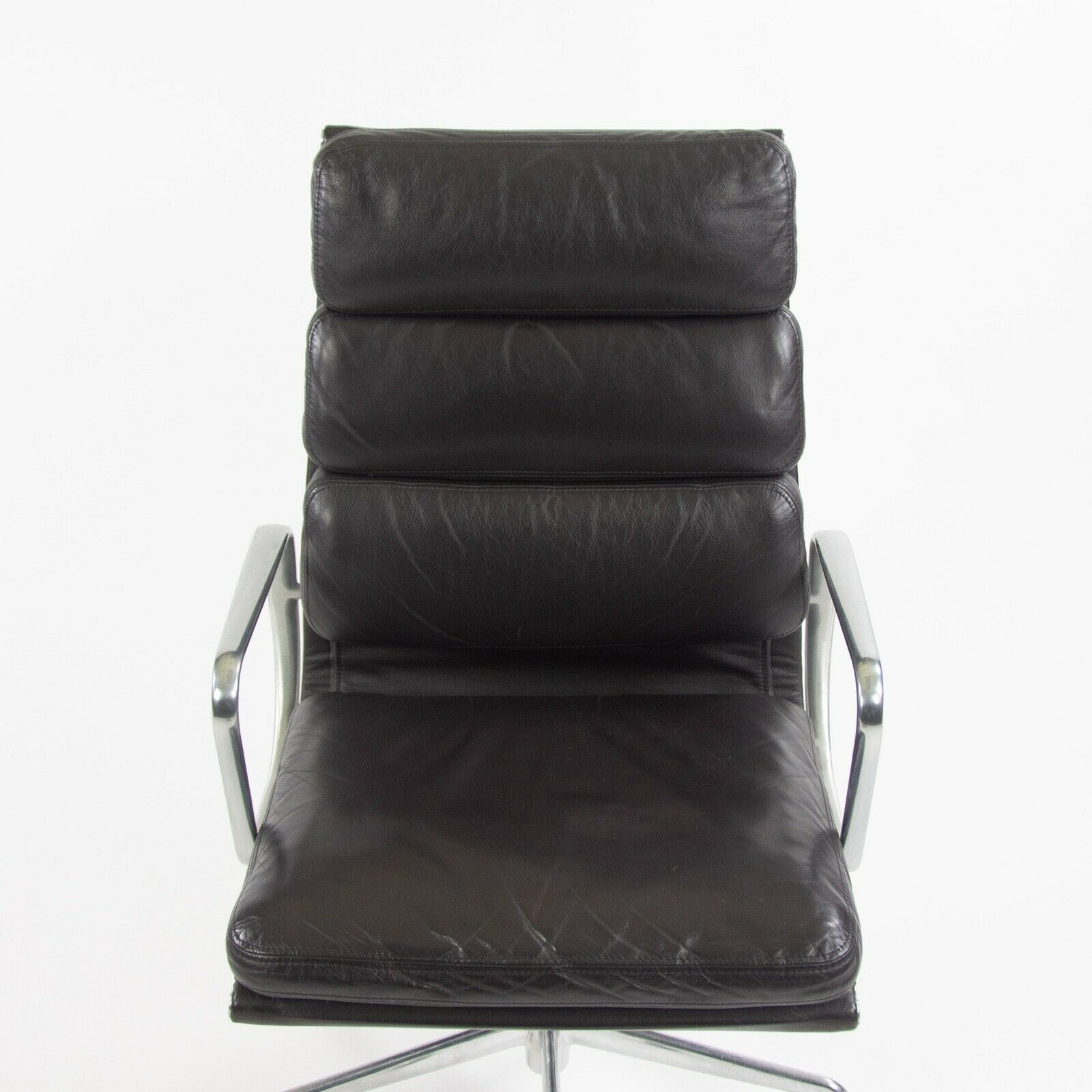 SOLD 1996 Eggplant Eames Herman Miller High Back Soft Pad Aluminum Group Chair