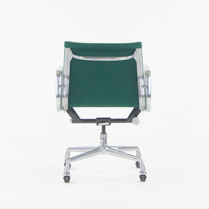 SOLD 1984 Herman Miller Eames Aluminum Group Management Desk Chair with Green Fabric