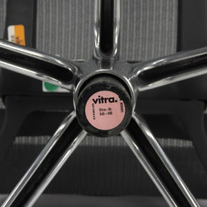 2018 Vitra Physix Rolling Desk Chair by Alberta Meda Gray Mesh Sets Available