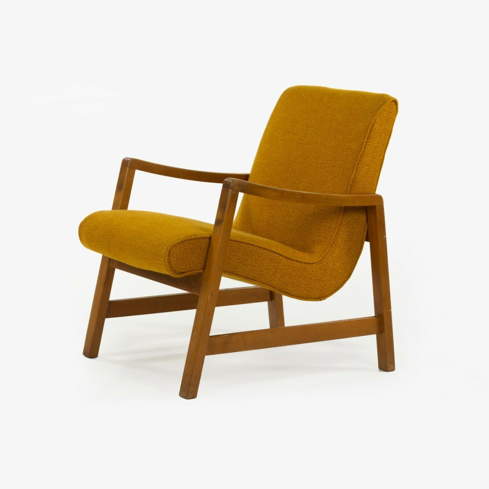 SOLD 1946 Jens Risom for Knoll Associates 652 Easy Lounge Arm Chair w/ Original Label