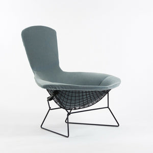 SOLD Knoll Harry Bertoia Wire Bird Lounge Chair w/ Brand New Velvet Cushion
