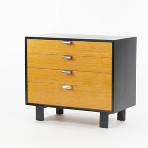 1950s George Nelson Herman Miller Primavera Two Tone Four Drawer Dresser Cabinet