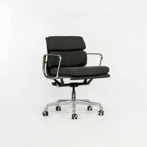 SOLD 2010s Herman Miller Eames Aluminum Group Soft Pad Management Desk Chair w Fabric